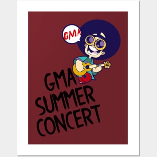 GMA Summer Concert Posters and Art